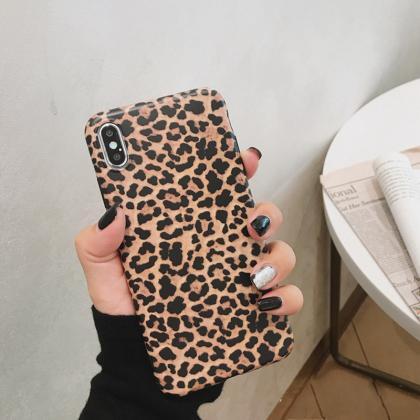 Leopard Print Iphone Case Iphone Xs Max Case..
